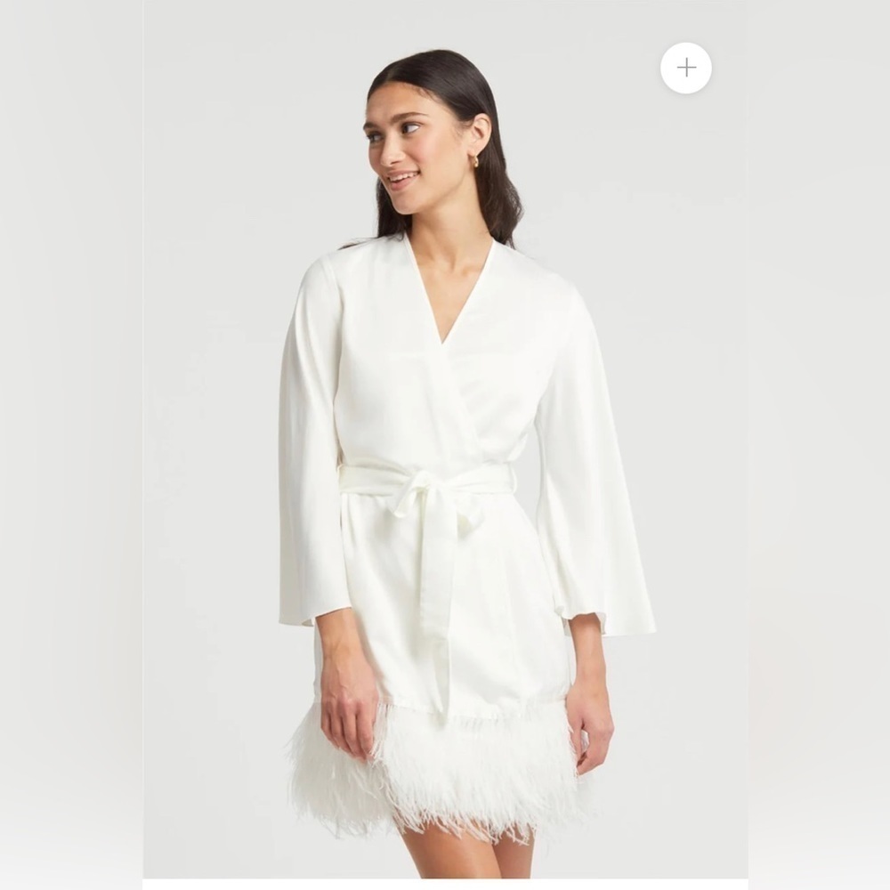 NWOT Raya Collection Swan Cover Up - Picture 2 of 10